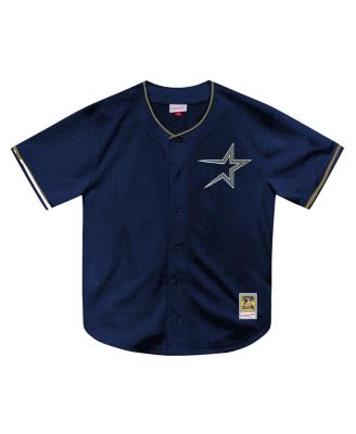 Мужская майка Mitchell & Ness Billy Wagner Navy Houston Astros Authentic для тренировок по бейсболу