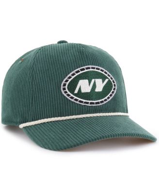 Бренд Stoney Clover Lane x '47, мужская и женская зеленая кепка New York Jets с регулируемой посадкой по фигуре