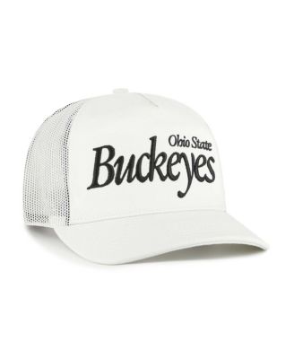 Брендовая мужская и женская кремовая шляпа Buckeyes Foundation от Ohio State Buckeyes 47-го года выпуска с надписью 