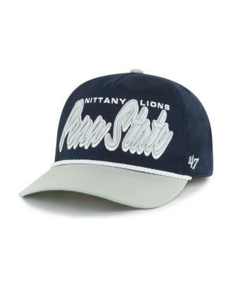 Мужская брендовая темно-синяя шляпа Penn State Nittany Lions 47-го года выпуска, отбрасывающая тень, с регулируемой застежкой на веревку