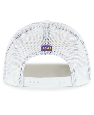 Брендовая мужская белая шляпа дальнобойщика LSU Tigers Garner Rope с регулируемой длиной 47 см