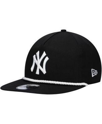 New Era - Men's Black New York Yankees Golfer Snapback Hat