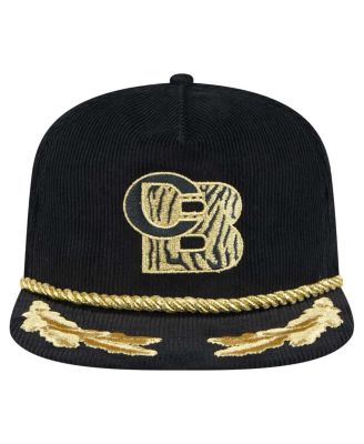 Мужская черная кепка-бейсболка для гольфа Skipper New Era от Cincinnati Bengals City Originals из вельвета