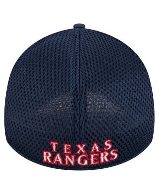Men's Navy Texas Rangers Subtle Camo 39THIRTY Flex Hat