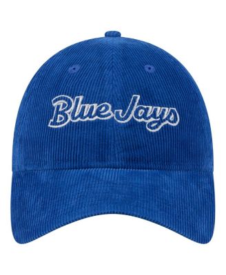 Женская вельветовая шляпа New Era Royal Toronto Blue Jays с регулируемой длиной 92 см