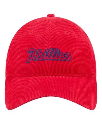 Women's Red Philadelphia Phillies Corduroy 9TWENTY Adjustable Hat