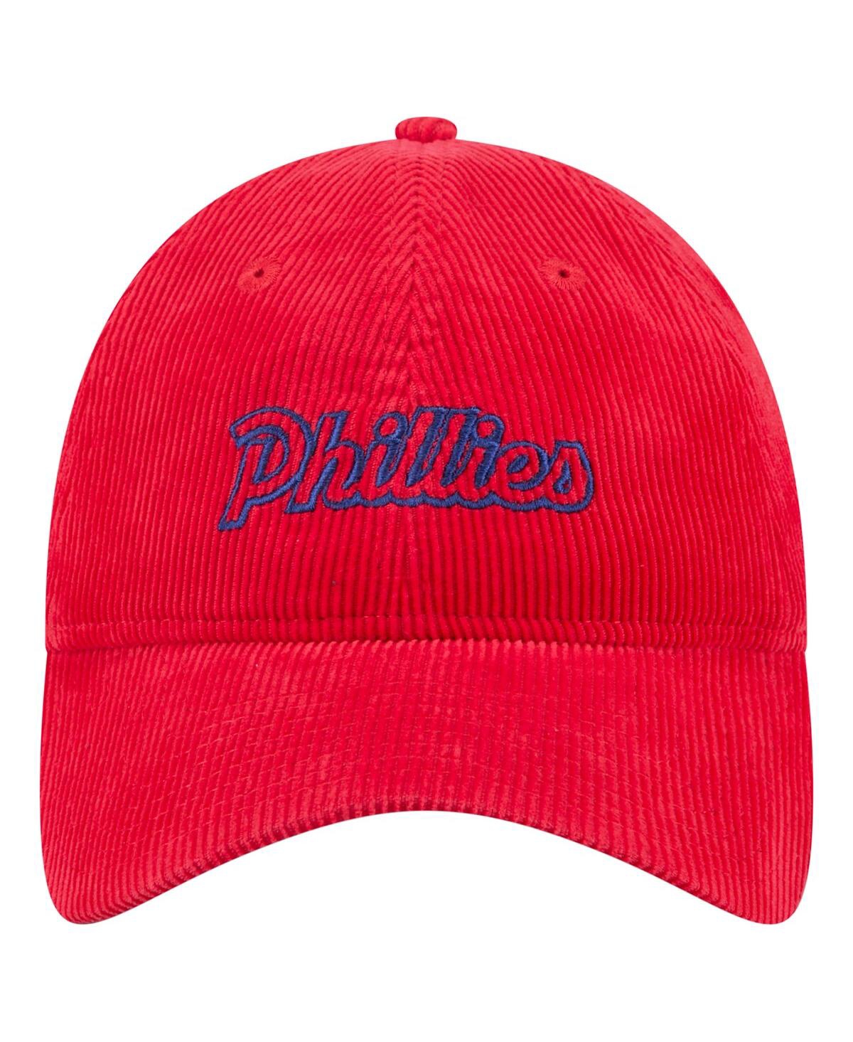 New Era Women's Red Philadelphia Phillies Corduroy 9twenty Adjustable Hat