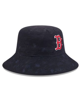 Men's Navy Boston Red Sox 2025 Spring Training All Over Print Bucket Hat