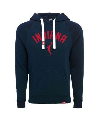 Sportiqe Men's and Women's Navy Indiana Fever Olsen Tri-Blend Pullover Hoodie