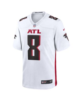 Мужская спортивная майка Nike Kyle Pitts Sr. White Atlanta Falcons белого цвета