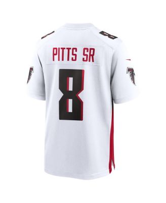 Men's Kyle Pitts Sr. White Atlanta Falcons White Game Jersey