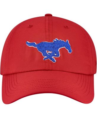 Мужская красная шапка с регулируемой посадкой из штапеля SMU Mustangs от Top of the World