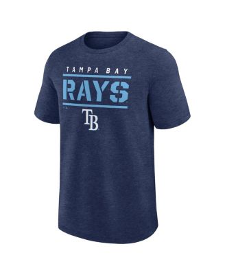 Men's Heather Navy Tampa Bay Rays Top Notch T-Shirt