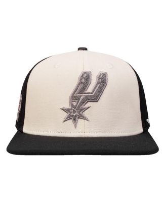 Мужская кепка Pro Standard кремового цвета San Antonio Spurs из французского махрового материала Snapback