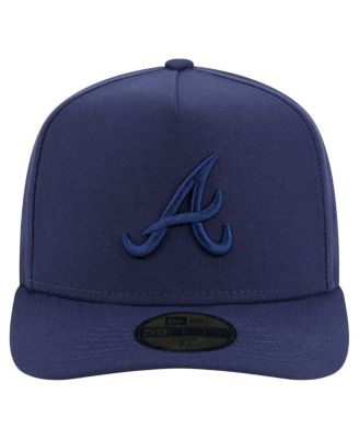 Мужская темно-синяя шляпа Atlanta Braves Color Pack A-Frame 59 размера 