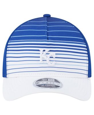 Мужская шляпа New Era Royal Kansas City Royals Gradient 940 M-Crown с регулируемой головкой