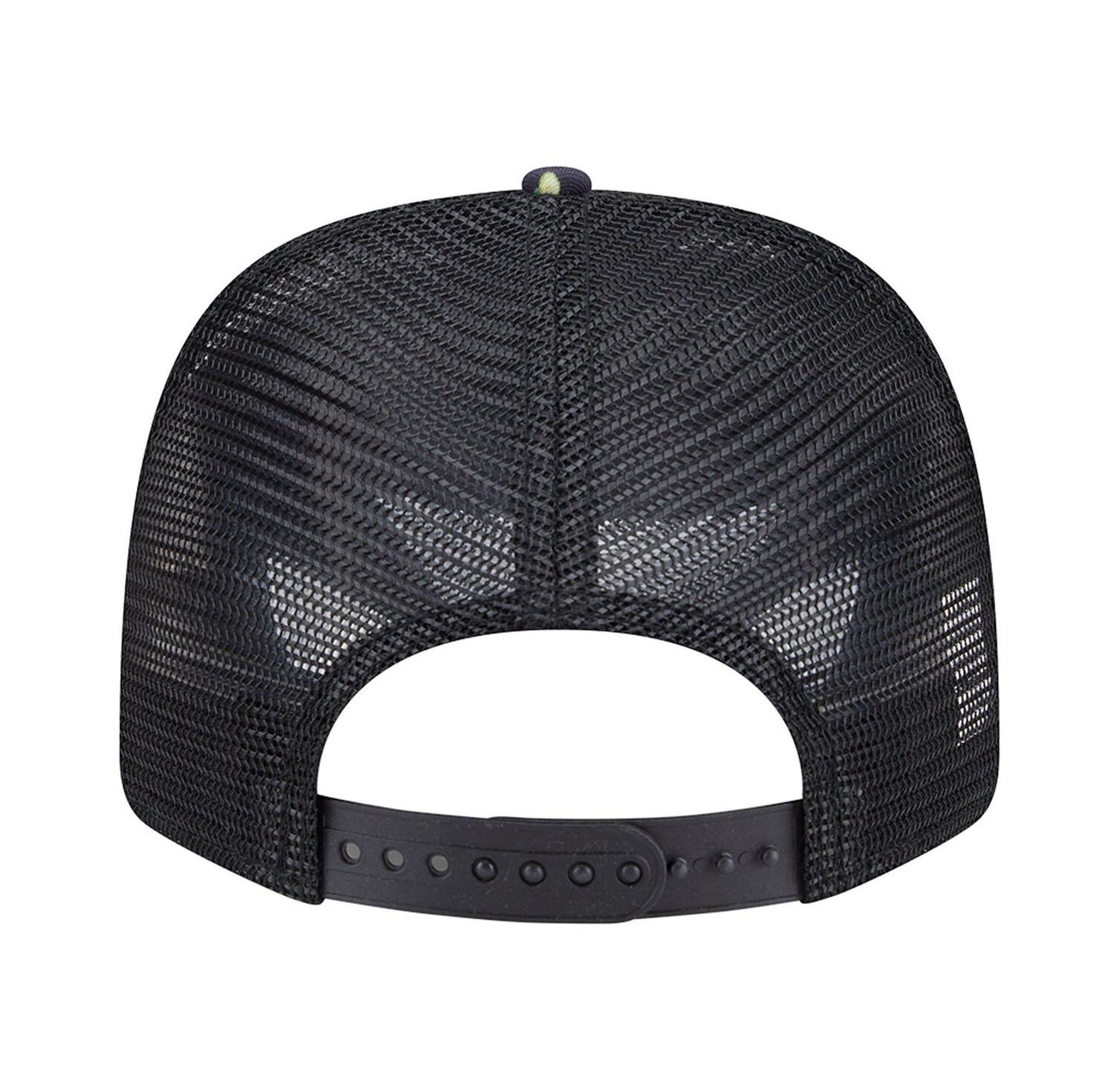 Men's Black Cincinnati Reds Adventure Drinks Pattern 9SEVENTY Stretch-Snap Hat