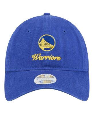 Женская шляпа New Era Royal Golden State Warriors Gameday Preppy с регулируемой длиной 92 см.