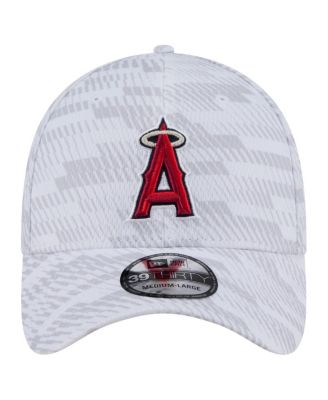 Men's&nbsp;White Los Angeles Angels Graded 39THIRTY Flex Hat