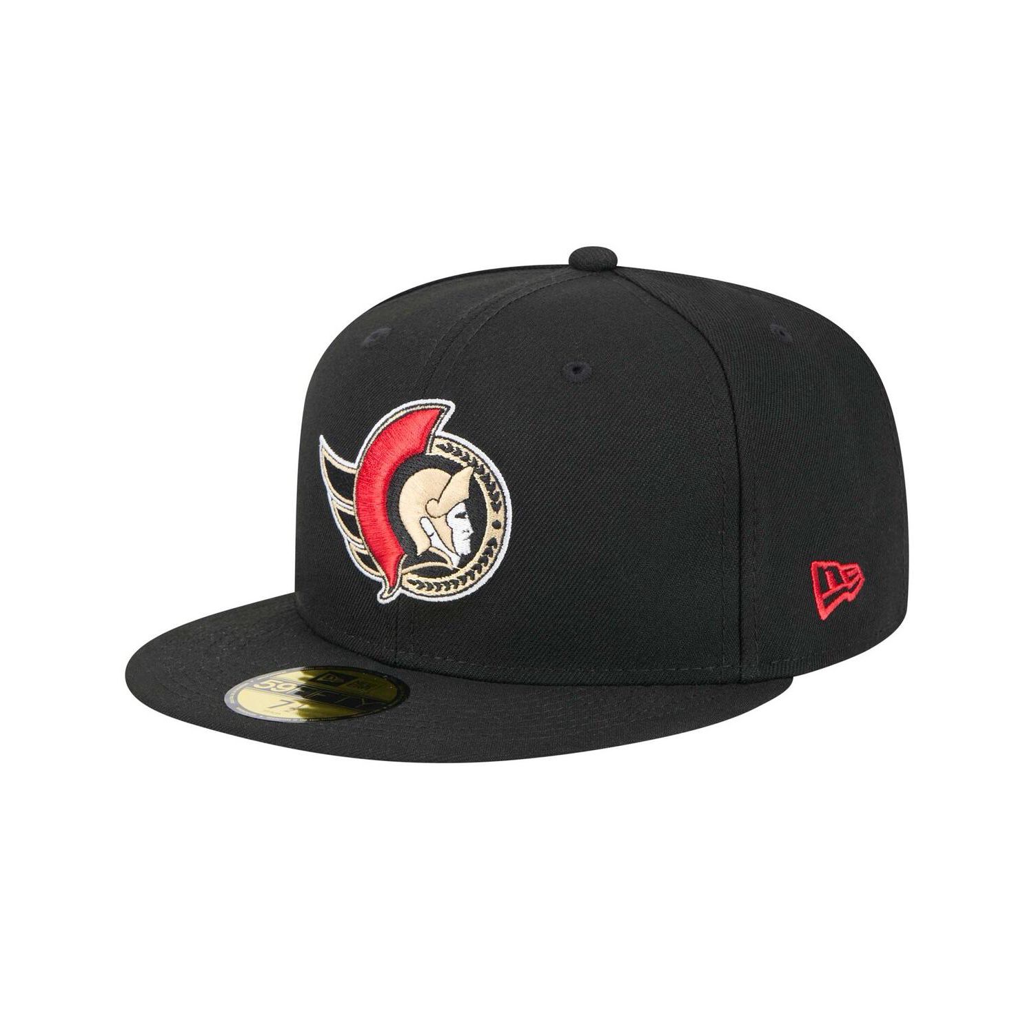 Men's Black Ottawa Senators Core 59FIFTY Fitted Hat