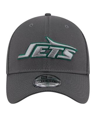 Мужская кепка New Era Graphite New York Jets Main 39-ГО размера Flex