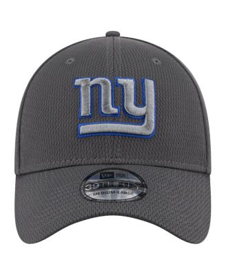 Мужская графитовая шляпа New York Giants Main 39-го размера Flex от New Era