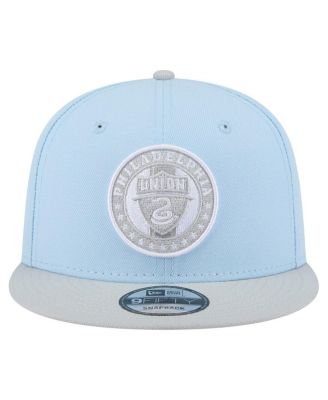 Мужская светло-голубая двухцветная кепка-бейсболка Philadelphia Union Color Pack размером 9 футов 5 дюймов от New Era