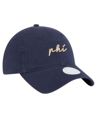 Women's Navy Philadelphia Union Script 9TWENTY Adjustable Hat