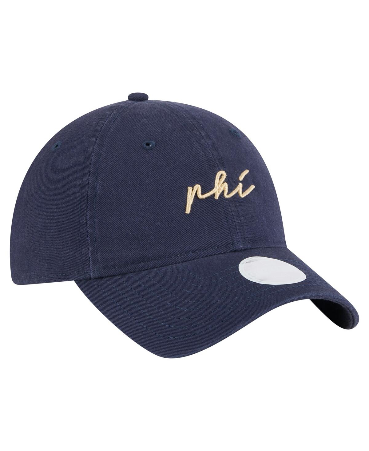 New Era Women's Navy Philadelphia Union Script 9twenty Adjustable Hat