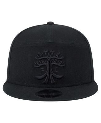 Men's Black Austin FC Canvas Camp 9FIFTY Snapback Hat