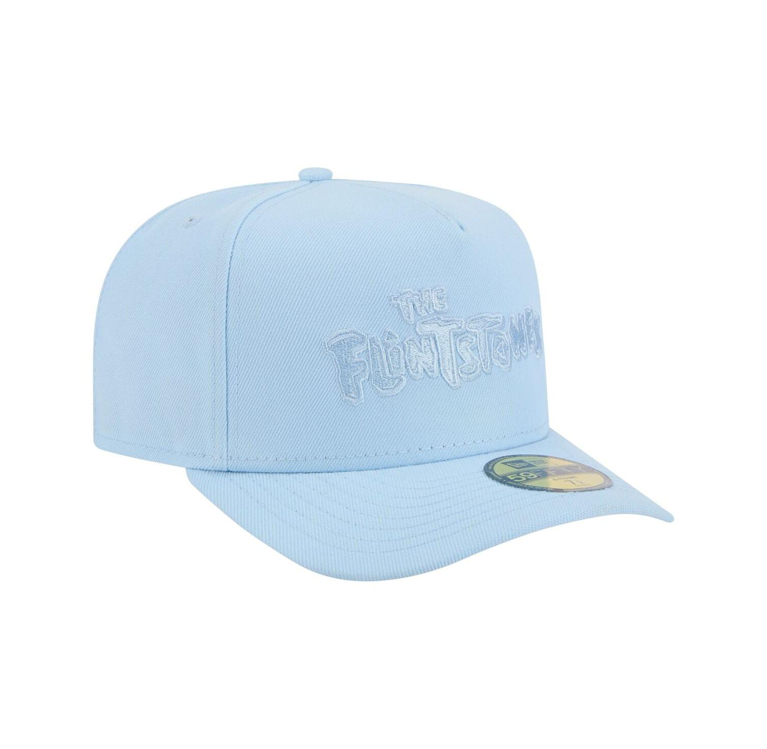 Men's Light Blue the Flintstones A-Frame 59FIFTY Fitted Hat