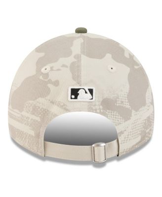 Men's Light Beige/Olive Chicago White Sox 2025 Armed Forces Day 9TWENTY Adjustable Hat