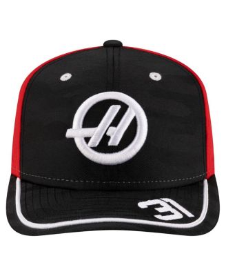 Мужская кепка Кевина Магнуссена новой эры, черная реплика гонщика Haas F1 Team, Камуфляжная кепка с регулируемой посадкой на голову 9SEVENTY