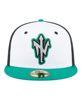 Мужская бело-зеленая приталенная шляпа Norfolk Tides Authentic Collection 59 из новой коллекции New Era.