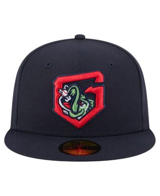 Мужская темно-синяя шляпа Gwinnett Stripers Authentic Collection 59 из коллекции New Era, приталенная шляпа пятидесяти размеров