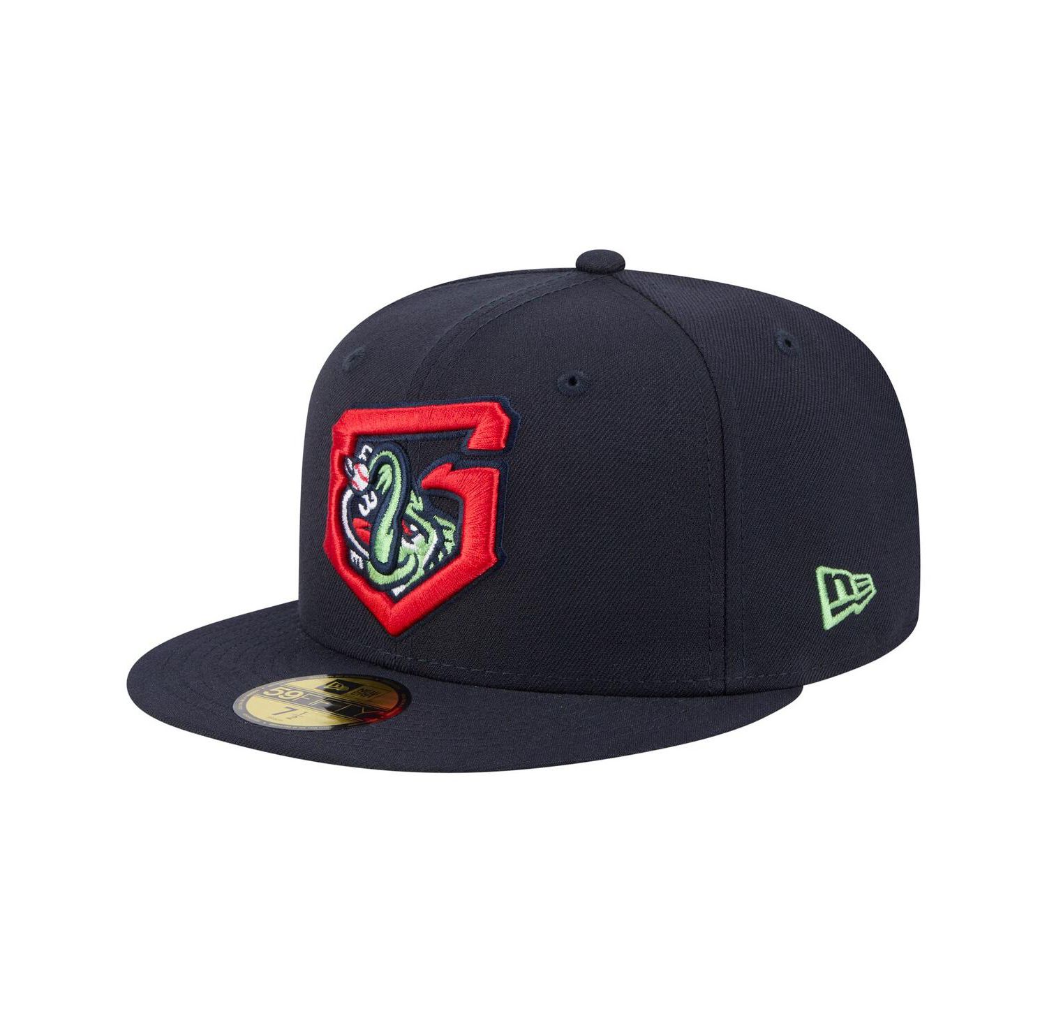 Men's Navy Gwinnett Stripers Authentic Collection 59FIFTY Fitted Hat