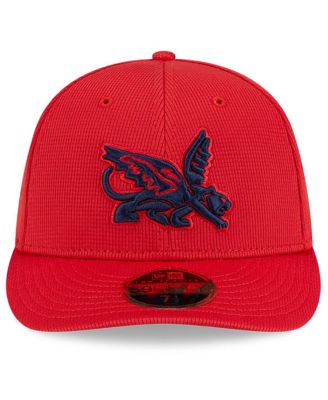 Мужская бейсболка New Era красного цвета Texas Rangers City Connect для тренировок по бейсболке с низким профилем, 59-дюймовая приталенная шляпа