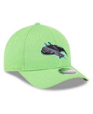 Men's Neon Green Tampa Bay Rays City Connect Batting Practice 9FORTY M-Crown Adjustable Hat