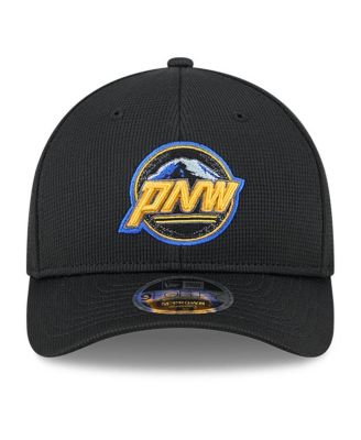 Мужская черная шапка New Era Seattle Mariners City Connect для тренировки по бейсболке с регулируемой головкой длиной 94 М