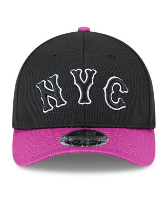 Мужская бейсболка New Era темно-фиолетового цвета New York Mets City Connect для тренировок по бейсболке с регулируемой тульей длиной 940 М