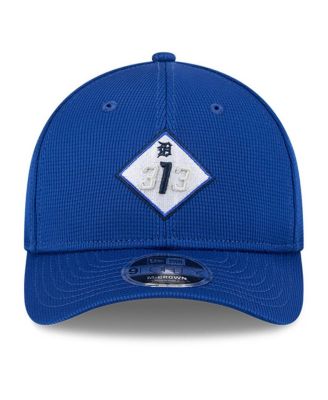 Мужская синяя бейсболка New Era Detroit Tigers City Connect для тренировок по бейсболке с регулируемой длиной 94 М-Crown