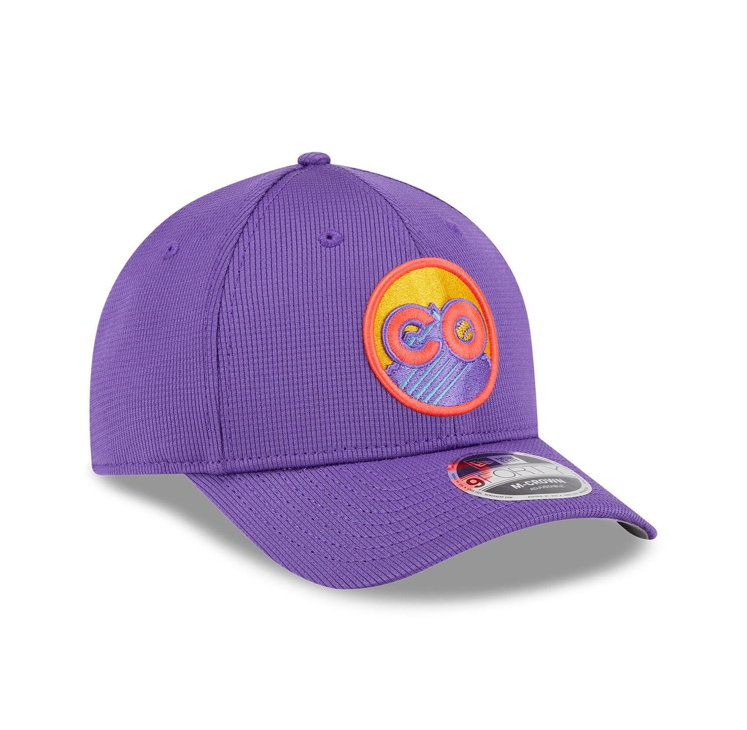 Men's Purple Colorado Rockies 2025 City Connect Batting Practice 9FORTY Adjustable Hat