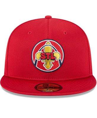 Мужская красная бейсболка New Era Red St. Louis Cardinals City Connect для тренировок по бейсболке 59 размера 