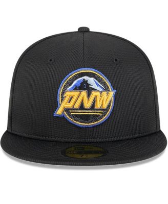 Мужская черная бейсболка New Era Seattle Mariners City Connect Batting Practice 59 размера 