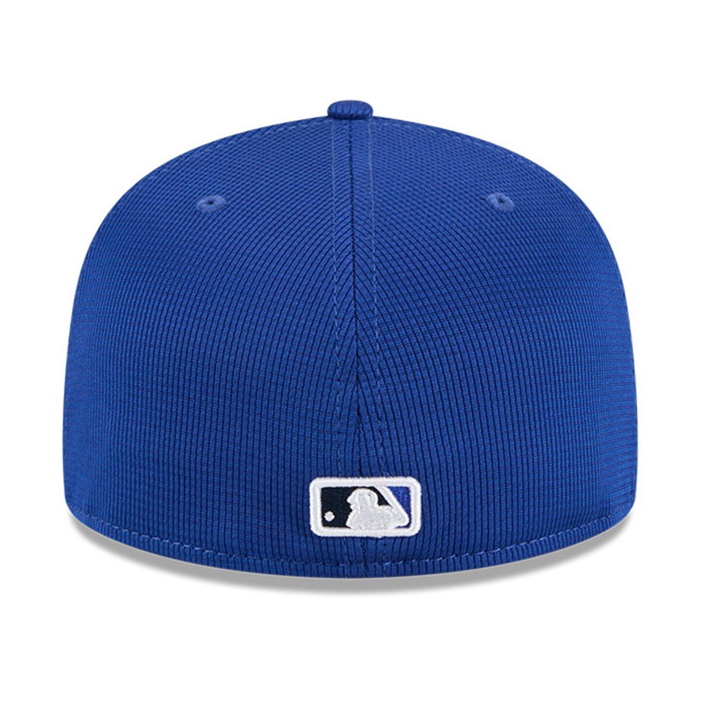 Мужская кепка New Era Blue Detroit Tigers City Connect Batting Practice 59FIFTY Fitted Hat — фото 4