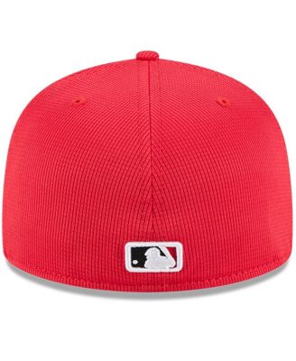Men's Red Cincinnati Reds City Connect Batting Practice 59FIFTY Fitted Hat