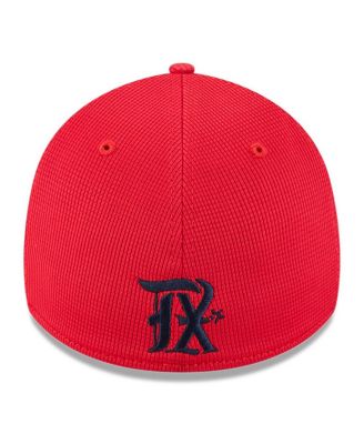 Men's Red Texas Rangers City Connect Batting Practice 39THIRTY Flex Hat