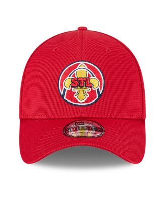 Мужская красная бейсболка New Era Red St. Louis Cardinals City Connect для тренировки по бейсболке 39-го размера Flex