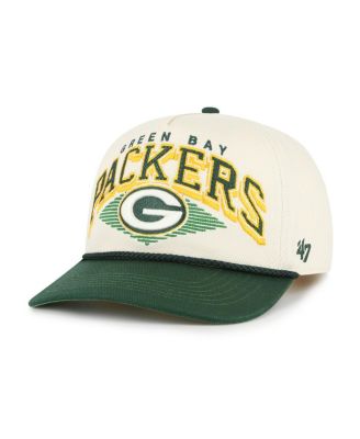 '47 Brand - Men's Cream Green Bay Packers Pomona Rope Hitch Adjustable Hat