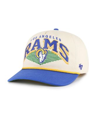 '47 Brand - Men's Cream Los Angeles Rams Pomona Rope Hitch Adjustable Hat